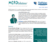 Tablet Screenshot of mcro.com